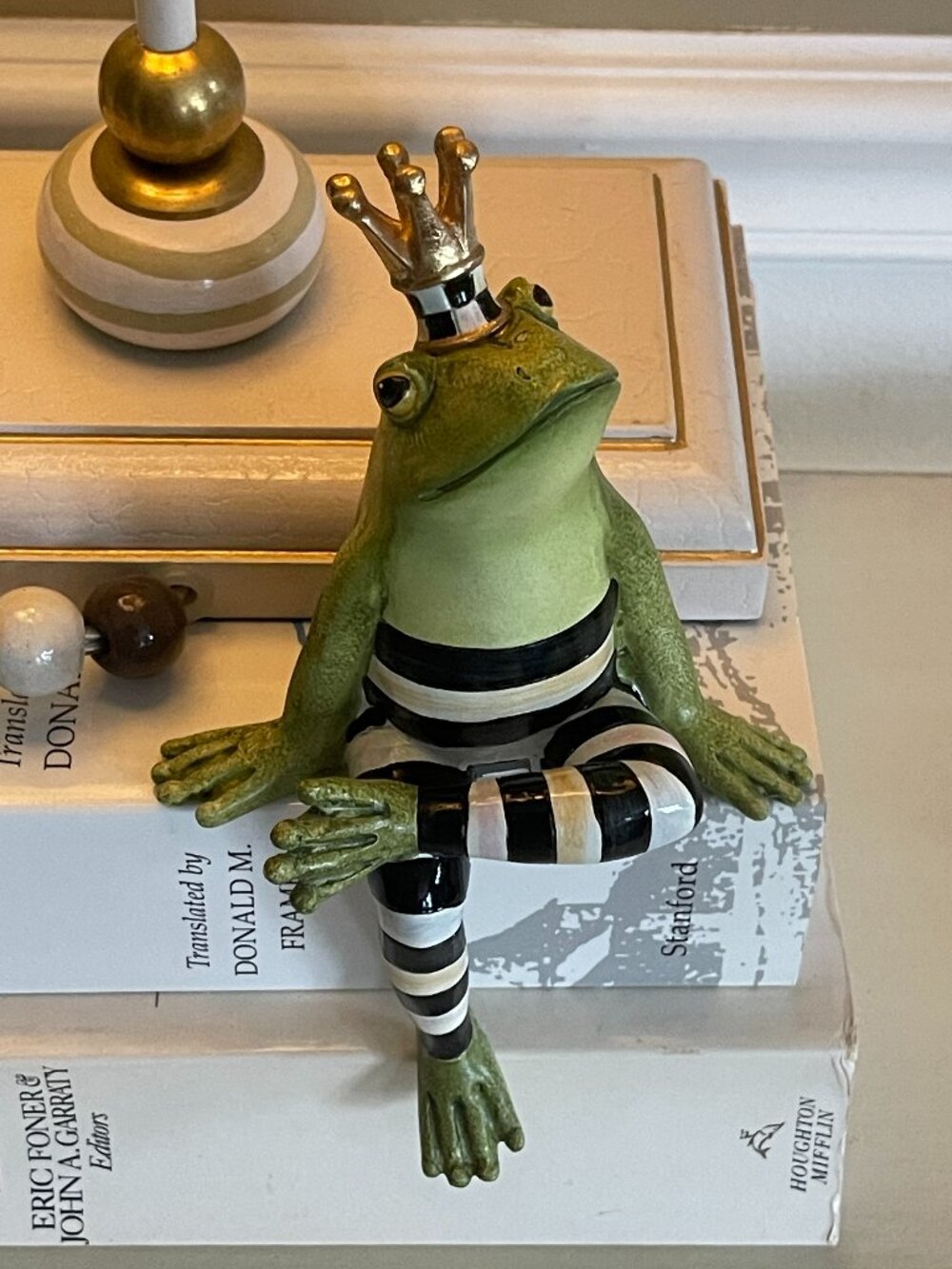 MacKenzie-Childs Fergal Frog Ledge Sitter-NEW - Picture 12 of 16